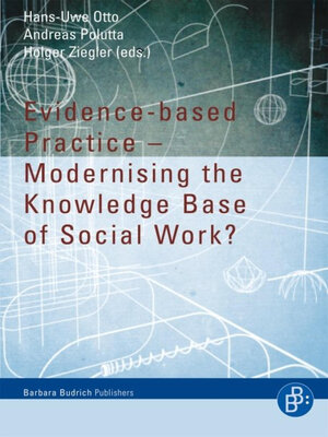 cover image of Evidence-based Practice – Modernising the Knowledge Base of Social Work?